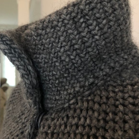 Chunky Knit Wool Anthropologie/Elsamanda Sweater / Cardigan Made in Italy, Small - Picture 3 of 12
